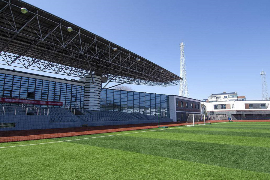 益阳体育场看台网架工程